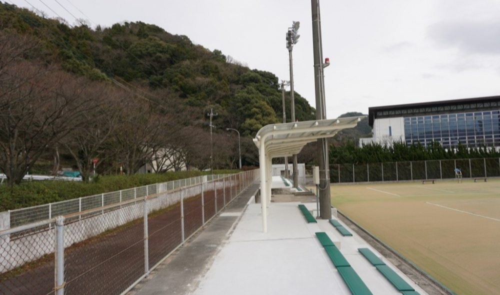 津久見市総合運動公園　テニスコート